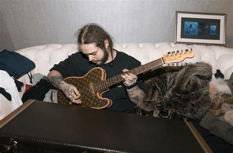 guitarra louis vuitton post malone